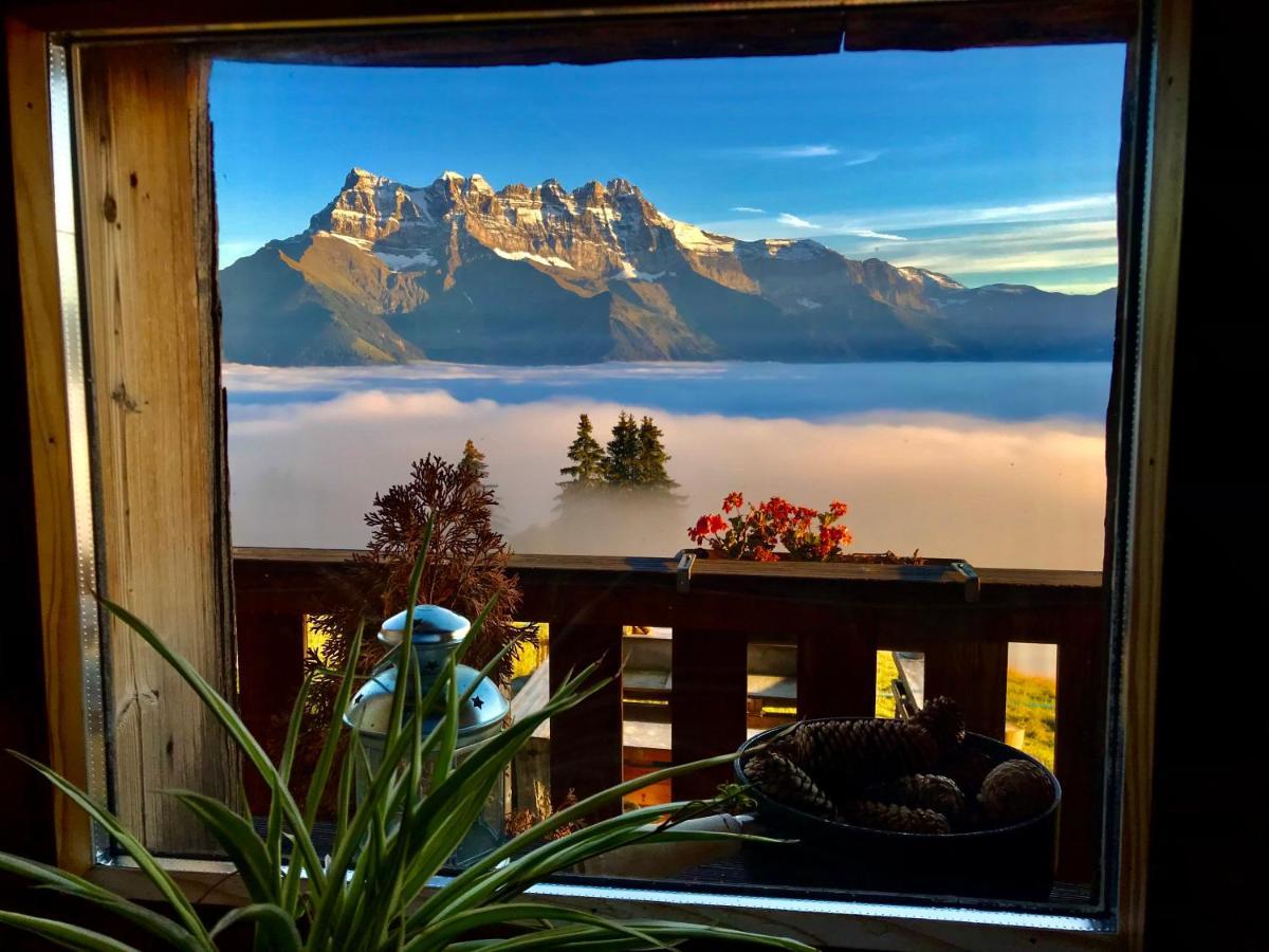 Chalet Chanso Morgins Exteriör bild